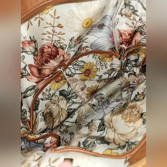 Milkmaid Goods Brooklyn Backpack in Cognac with Hattie Interior - Picture 15 of 16